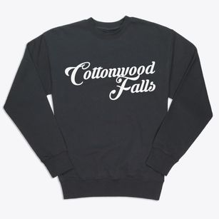 Cottonwood Falls Kansas Vintage Team Premium Crewneck Sweatshirt