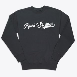 Rock Springs Wyoming Vintage Team Premium Crewneck Sweatshirt