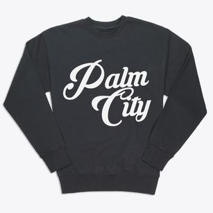 Palm City Florida Vintage Team Premium Crewneck Sweatshirt
