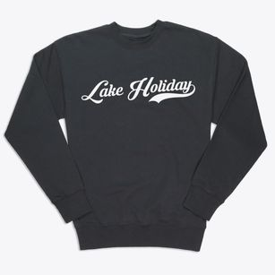 Lake Holiday Indiana Vintage Team Premium Crewneck Sweatshirt