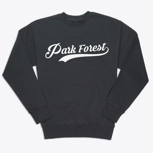Park Forest Illinois Vintage Team Premium Crewneck Sweatshirt