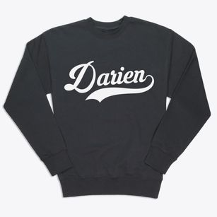 Darien Connecticut Vintage Team Premium Crewneck Sweatshirt