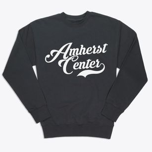 Amherst Center Massachusetts Vintage Team Premium Crewneck Sweatshirt