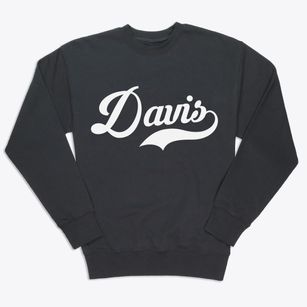Davis North Carolina Vintage Team Premium Crewneck Sweatshirt