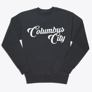 Columbus City Iowa Vintage Team Premium Crewneck Sweatshirt