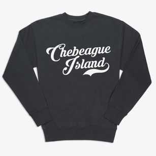 Chebeague Island Maine Vintage Team Premium Crewneck Sweatshirt