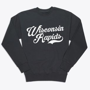 Wisconsin Rapids Wisconsin Vintage Team Premium Crewneck Sweatshirt