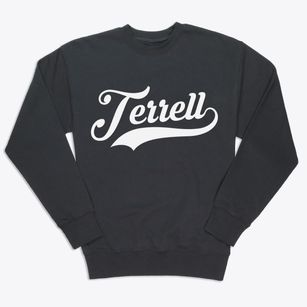 Terrell Texas Vintage Team Premium Crewneck Sweatshirt