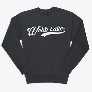 Webb Lake Wisconsin Vintage Team Premium Crewneck Sweatshirt