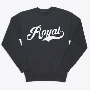 Royal Illinois Vintage Team Premium Crewneck Sweatshirt