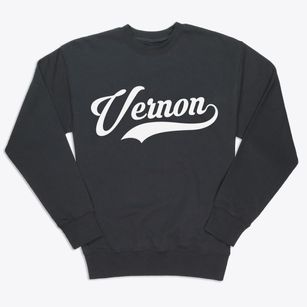 Vernon Utah Vintage Team Premium Crewneck Sweatshirt