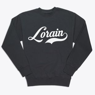 Lorain Wisconsin Vintage Team Premium Crewneck Sweatshirt