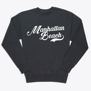 Manhattan Beach Minnesota Vintage Team Premium Crewneck Sweatshirt