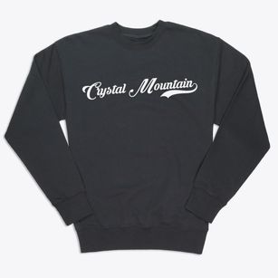 Crystal Mountain Michigan Vintage Team Premium Crewneck Sweatshirt