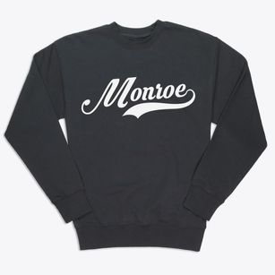 Monroe Ohio Vintage Team Premium Crewneck Sweatshirt