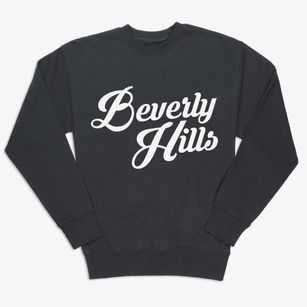 Beverly Hills Florida Vintage Team Premium Crewneck Sweatshirt