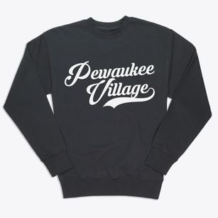 Pewaukee Village Wisconsin Vintage Team Premium Crewneck Sweatshirt