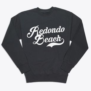 Redondo Beach California Vintage Team Premium Crewneck Sweatshirt