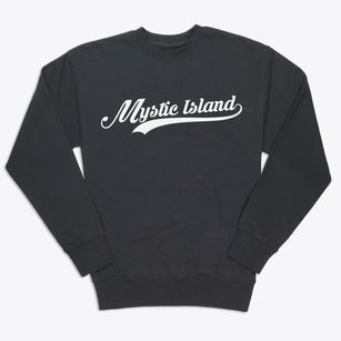 Mystic Island New Jersey Vintage Team Premium Crewneck Sweatshirt
