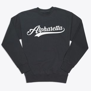 Alpharetta Georgia Vintage Team Premium Crewneck Sweatshirt