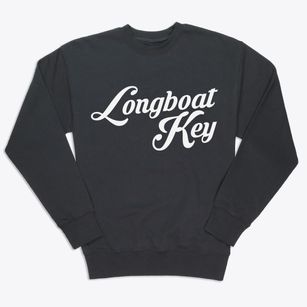 Longboat Key Florida Vintage Team Premium Crewneck Sweatshirt
