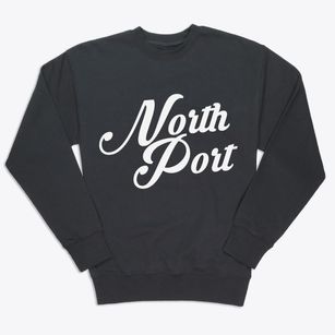 North Port Florida Vintage Team Premium Crewneck Sweatshirt