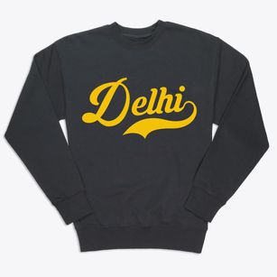 Delhi New York Vintage Team Premium Crewneck Sweatshirt