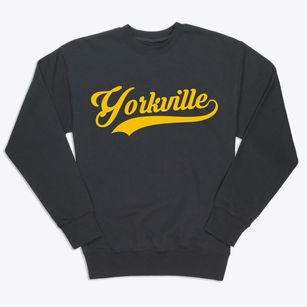 Yorkville Wisconsin Vintage Team Premium Crewneck Sweatshirt