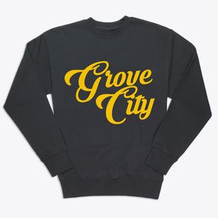 Grove City Ohio Vintage Team Premium Crewneck Sweatshirt