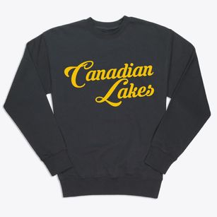Canadian Lakes Michigan Vintage Team Premium Crewneck Sweatshirt