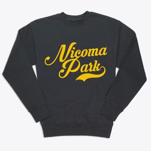 Nicoma Park Oklahoma Vintage Team Premium Crewneck Sweatshirt