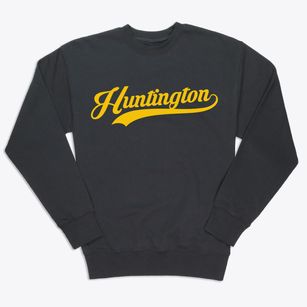 Huntington Massachusetts Vintage Team Premium Crewneck Sweatshirt