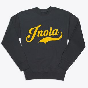 Inola Oklahoma Vintage Team Premium Crewneck Sweatshirt
