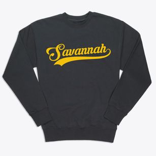 Savannah Georgia Vintage Team Premium Crewneck Sweatshirt