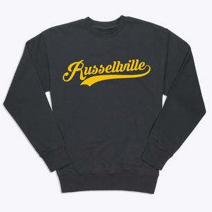 Russellville Arkansas Vintage Team Premium Crewneck Sweatshirt