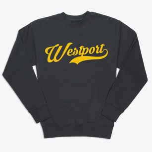 Westport Connecticut Vintage Team Premium Crewneck Sweatshirt