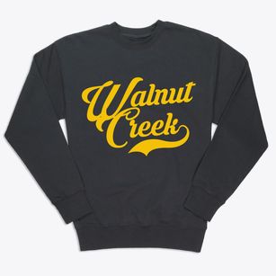 Walnut Creek North Carolina Vintage Team Premium Crewneck Sweatshirt