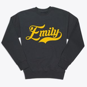 Emily Minnesota Vintage Team Premium Crewneck Sweatshirt