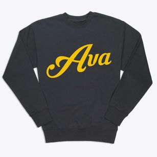Ava New York Vintage Team Premium Crewneck Sweatshirt
