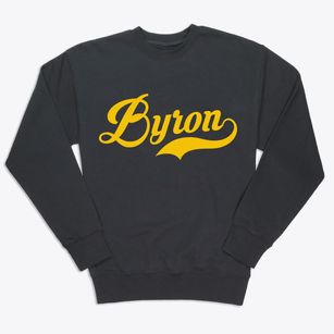 Byron Wyoming Vintage Team Premium Crewneck Sweatshirt