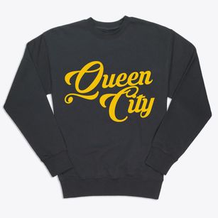 Queen City Missouri Vintage Team Premium Crewneck Sweatshirt