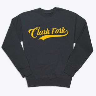 Clark Fork Idaho Vintage Team Premium Crewneck Sweatshirt