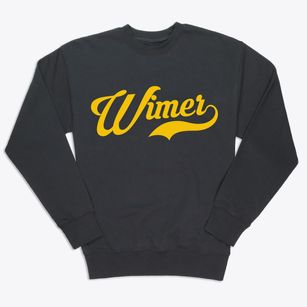 Wimer Oregon Vintage Team Premium Crewneck Sweatshirt