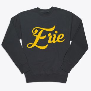 Erie Pennsylvania Vintage Team Premium Crewneck Sweatshirt