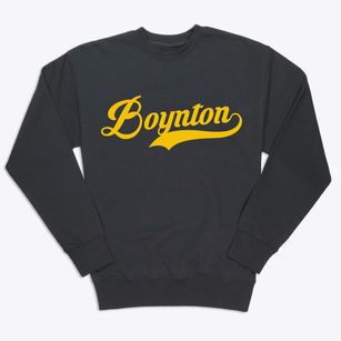 Boynton Oklahoma Vintage Team Premium Crewneck Sweatshirt