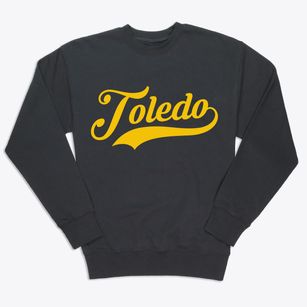 Toledo Ohio Vintage Team Premium Crewneck Sweatshirt