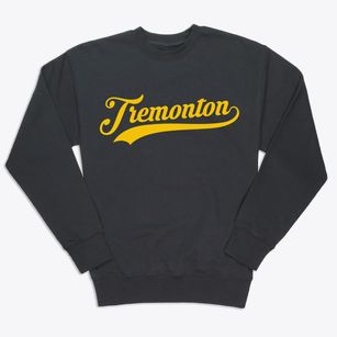 Tremonton Utah Vintage Team Premium Crewneck Sweatshirt