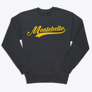 Montebello California Vintage Team Premium Crewneck Sweatshirt