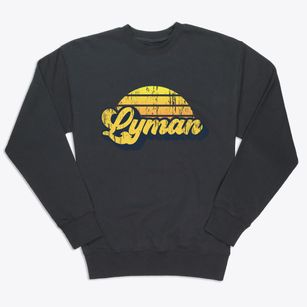 Lyman Maine Sublime Sunset Premium Crewneck Sweatshirt