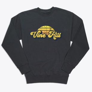 Vine Hill California Sublime Sunset Premium Crewneck Sweatshirt